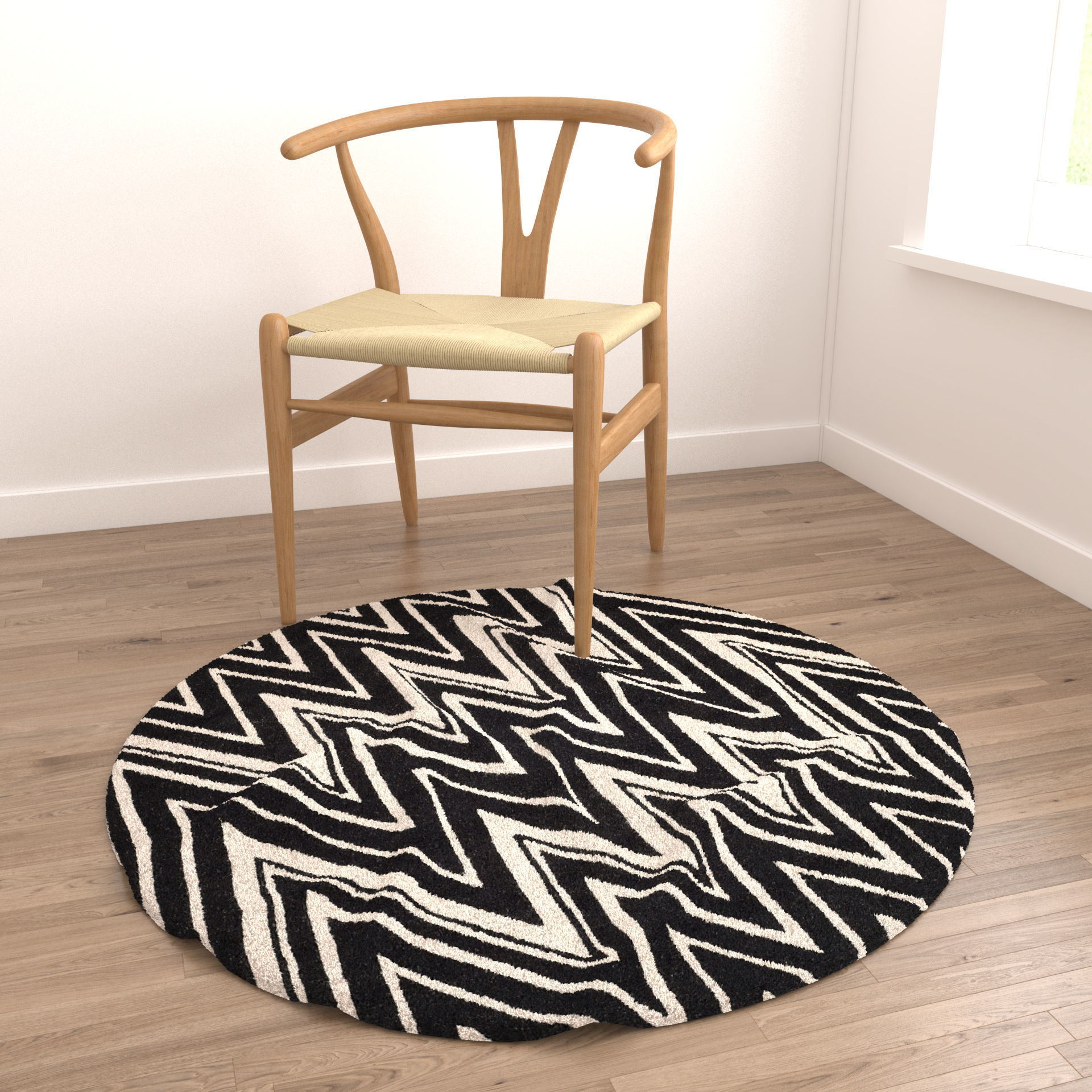 Rugs No 479 Low-poly 3D model_3