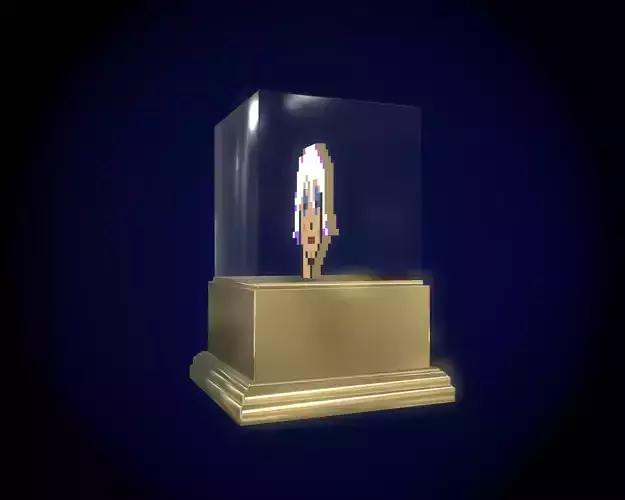 Gold Punk 3D model