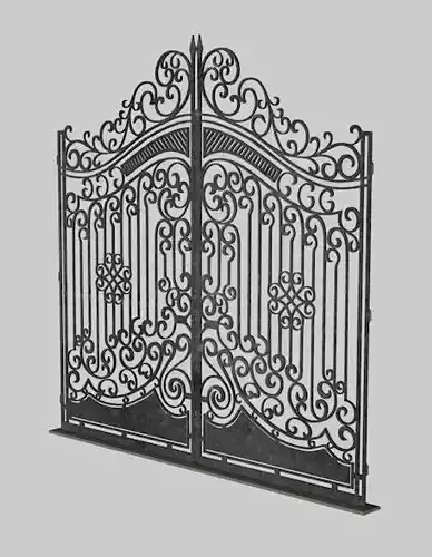 Wrought Iron Gate