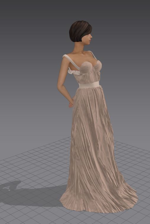 Avatar02 woman in dress 3D model_1