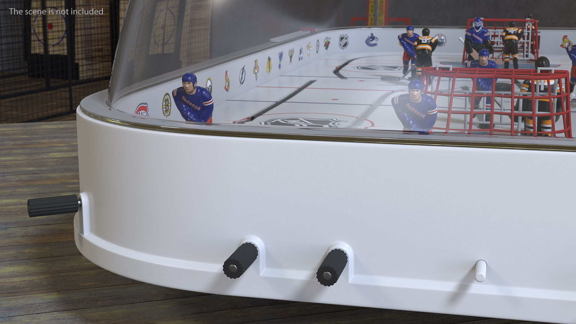 Stiga Stanley Cup Table Hockey with Game Stand Dome 3D model_8