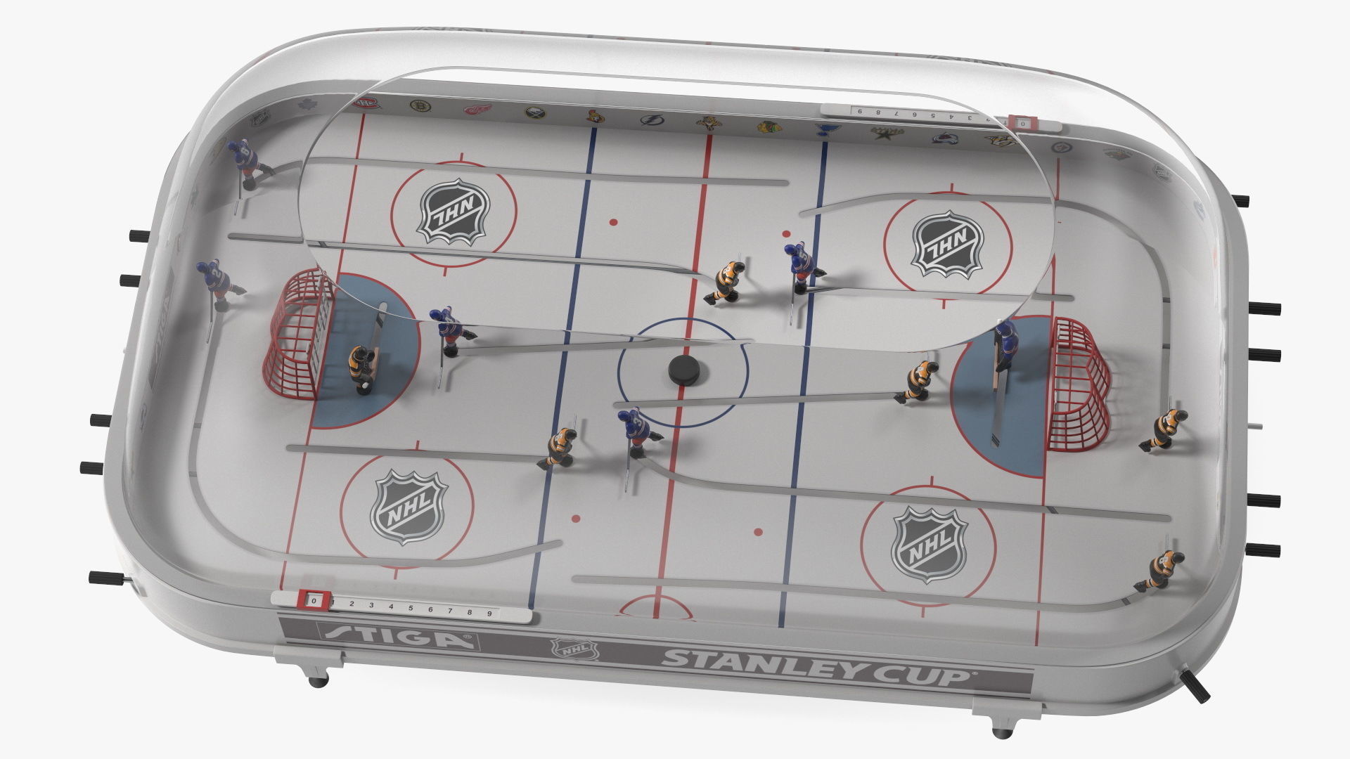 Stiga Stanley Cup Table Hockey with Game Stand Dome 3D model_12