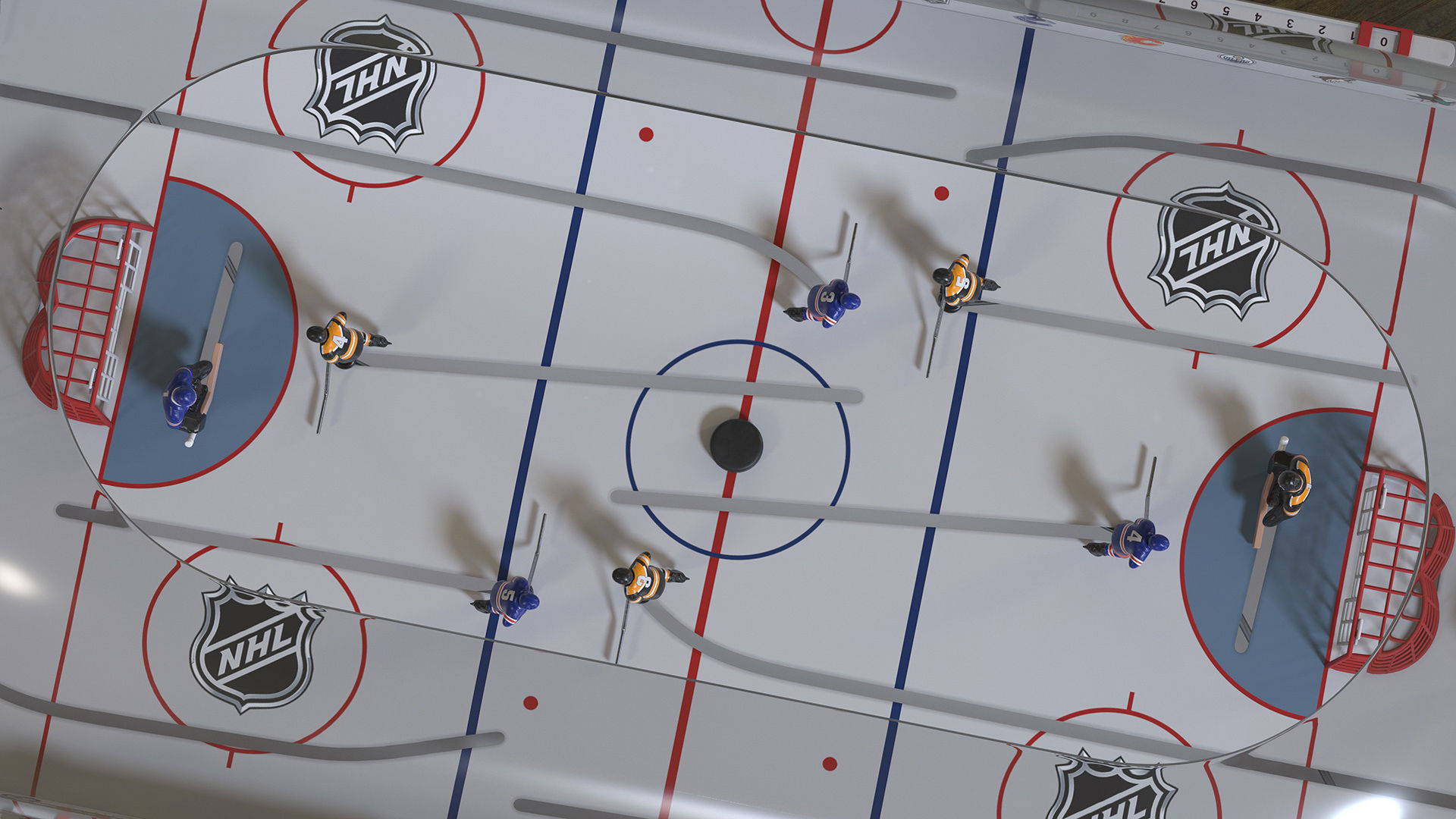 Stiga Stanley Cup Table Hockey with Game Stand Dome 3D model_5