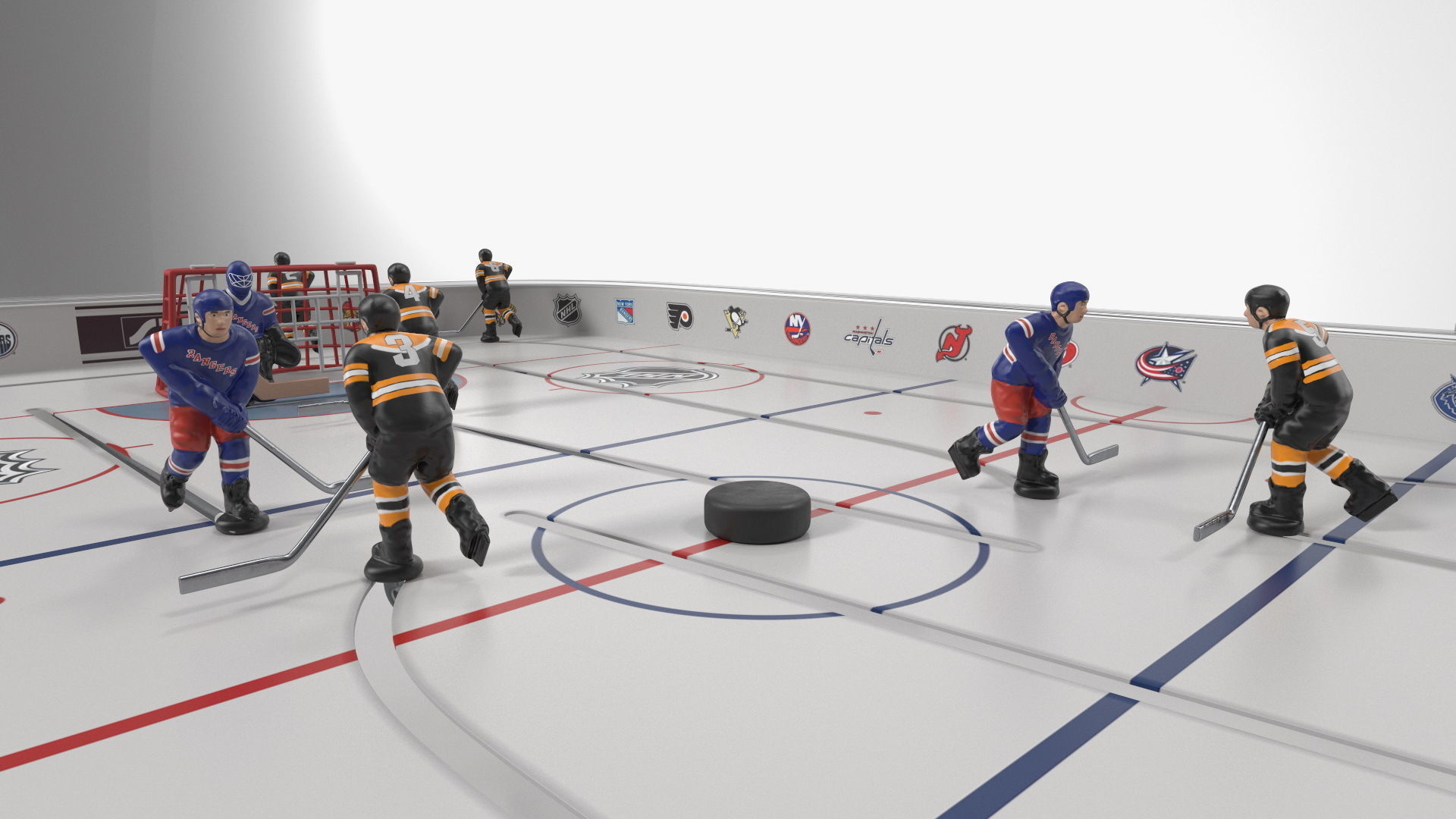 Stiga Stanley Cup Table Hockey with Game Stand Dome 3D model_16