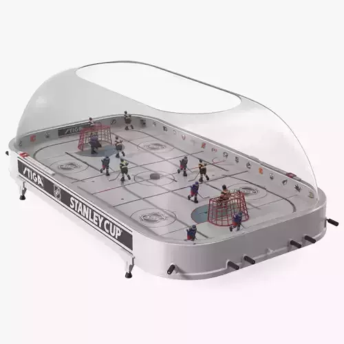 Stiga Stanley Cup Table Hockey with Game Stand Dome 3D model