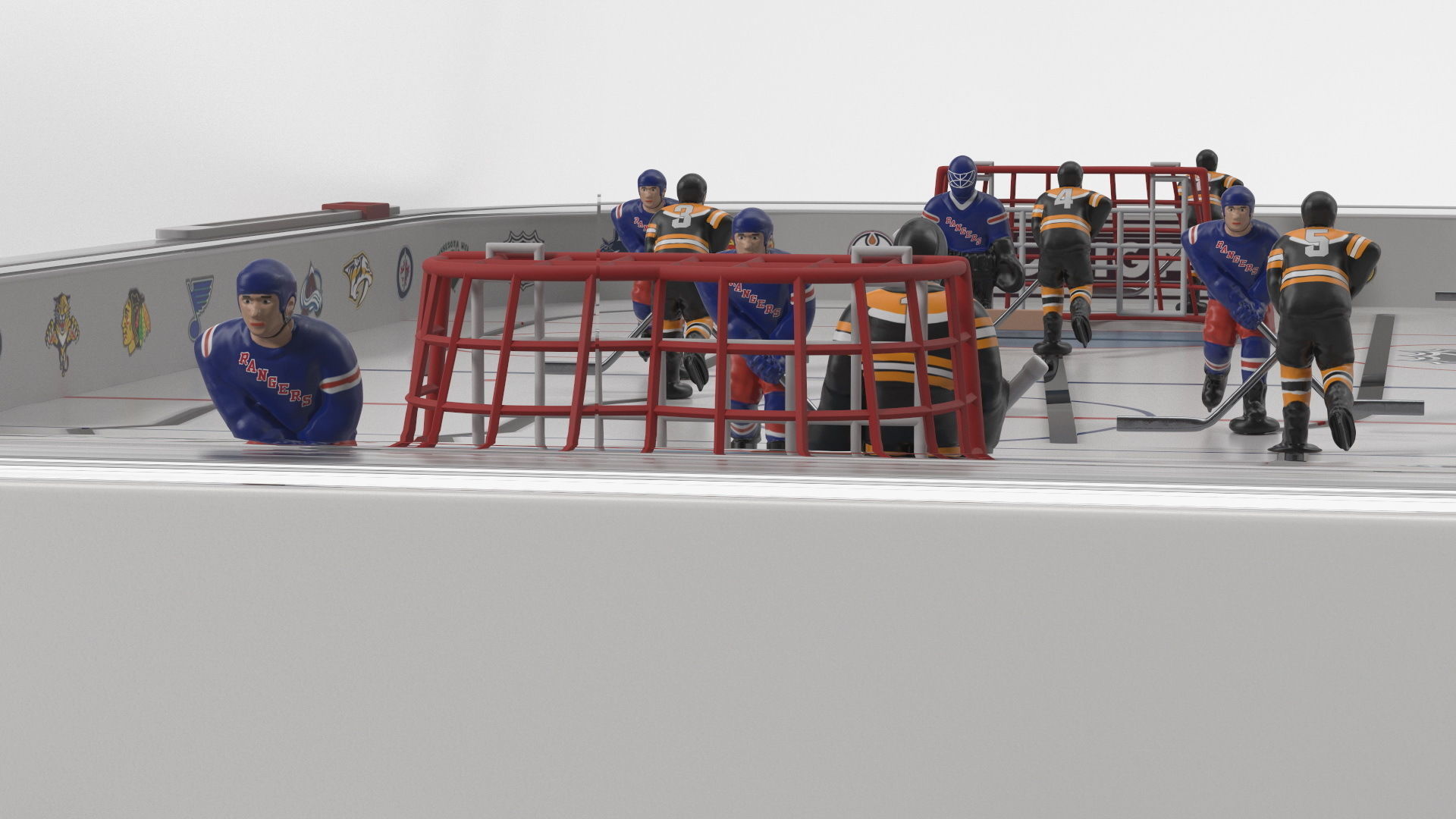 Stiga Stanley Cup Table Hockey with Game Stand Dome 3D model_15