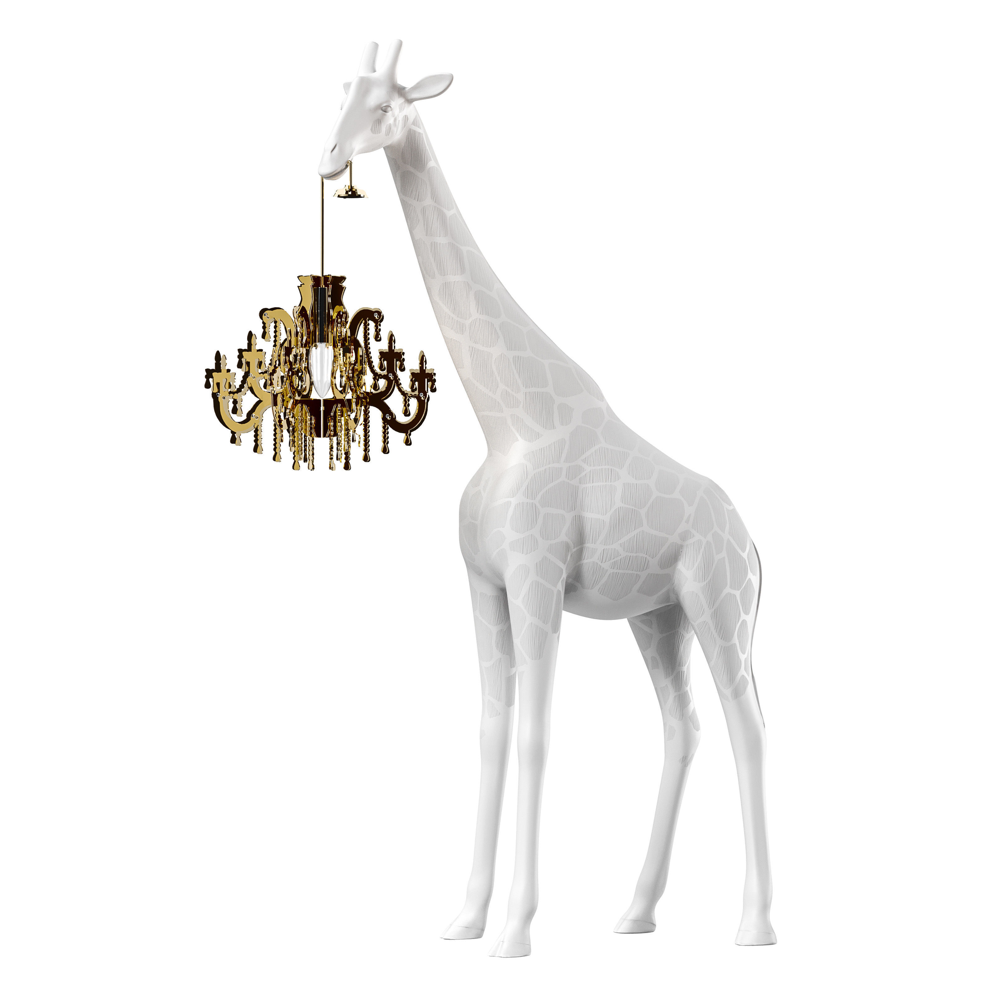 Giraffe in love xs Low-poly 3D model_1