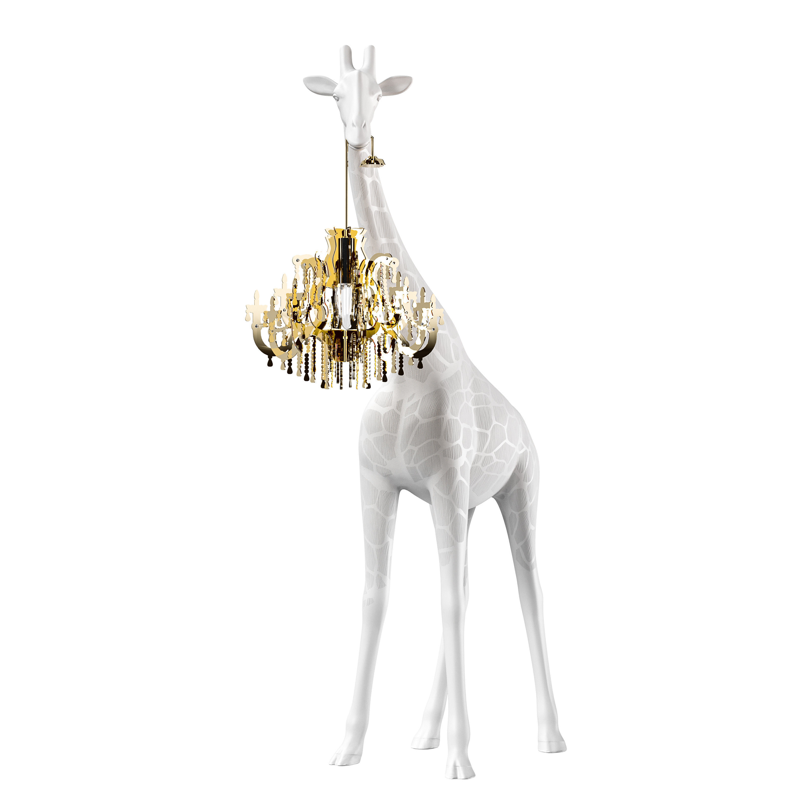 Giraffe in love xs Low-poly 3D model_7