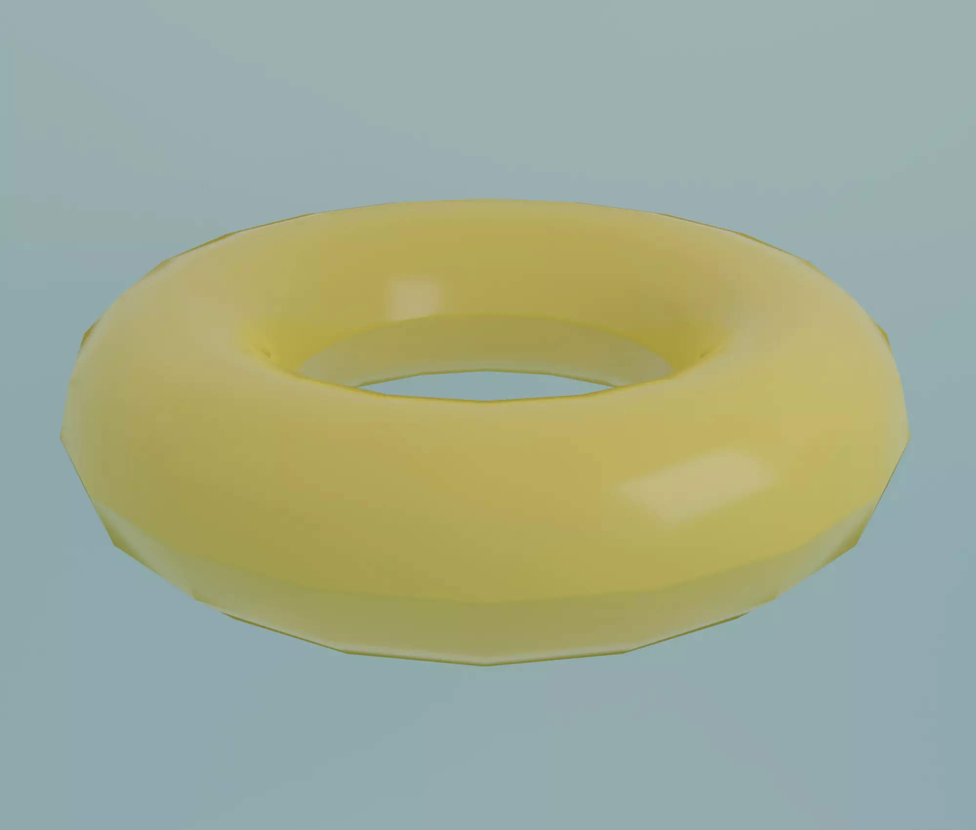 Inflatable buoy Free low-poly 3D model