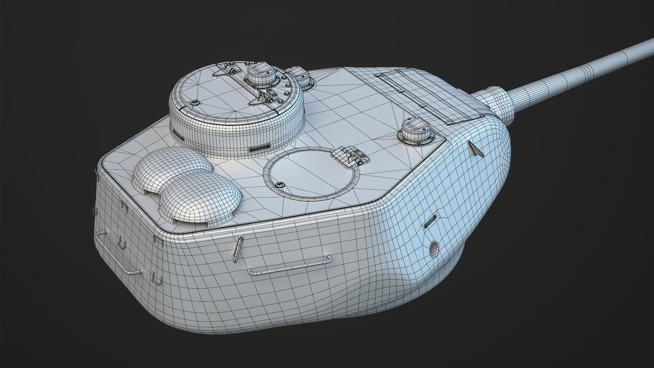 T-34-85 Turret High-Poly 3D model_17