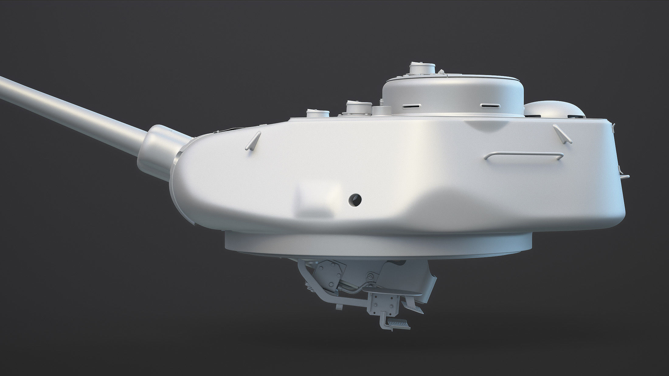 T-34-85 Turret High-Poly 3D model_12