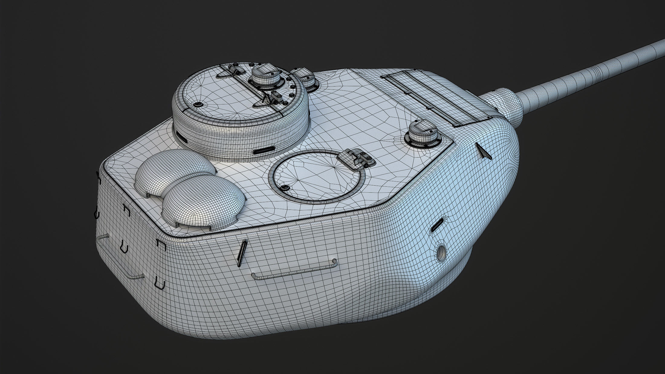T-34-85 Turret High-Poly 3D model_18