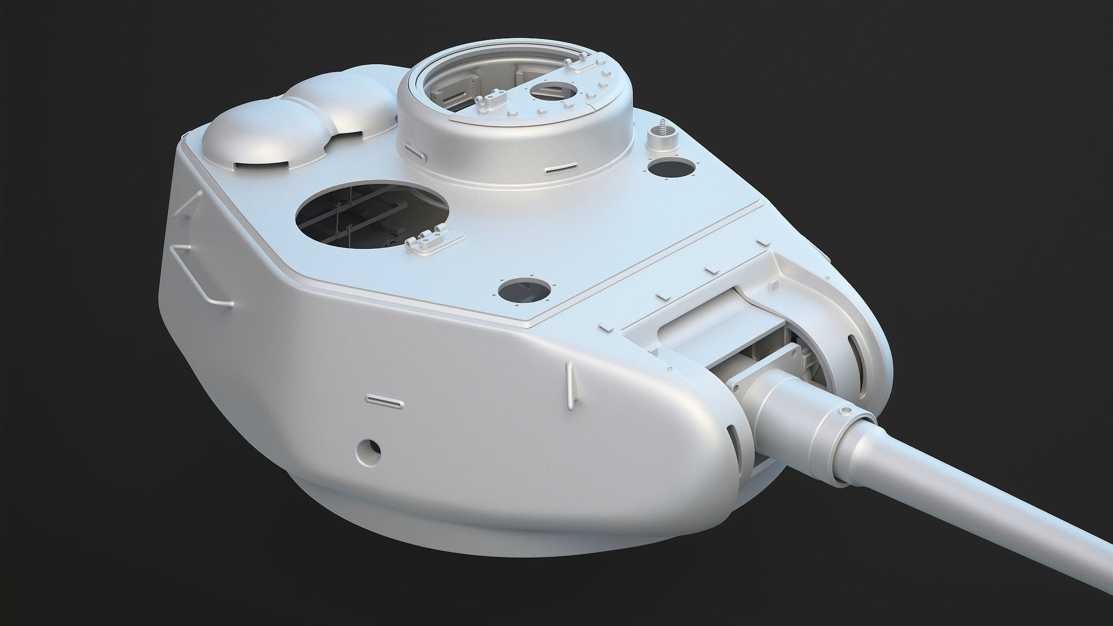 T-34-85 Turret High-Poly 3D model_10