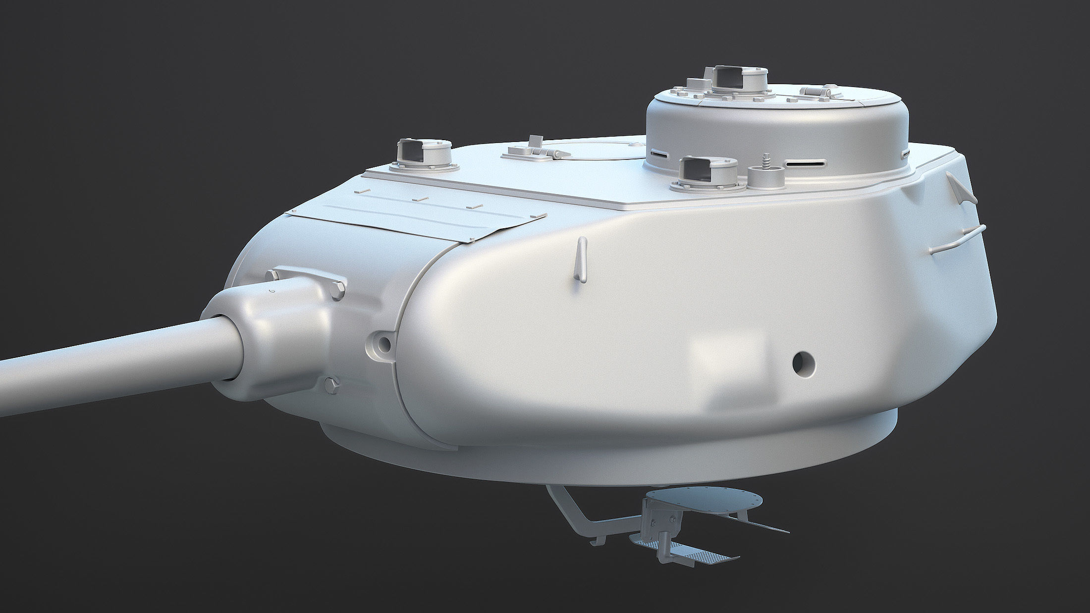T-34-85 Turret High-Poly 3D model_3