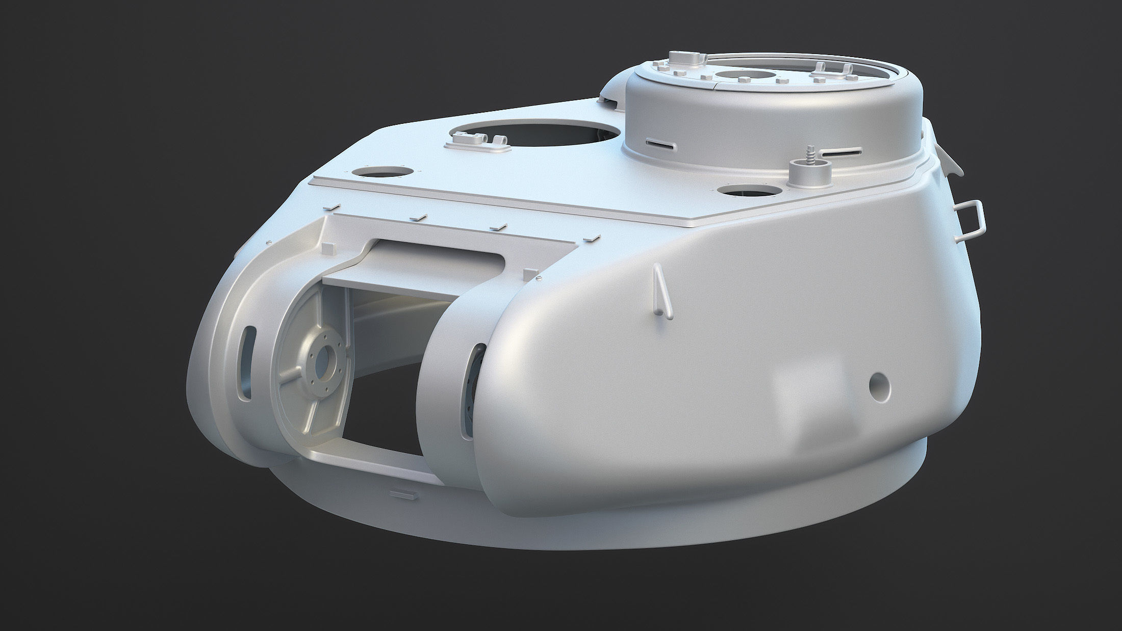 T-34-85 Turret High-Poly 3D model_11