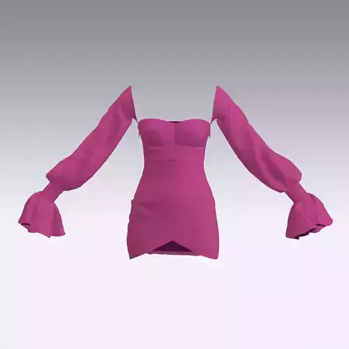 DRESS PINK LOOK SMALL DRESS