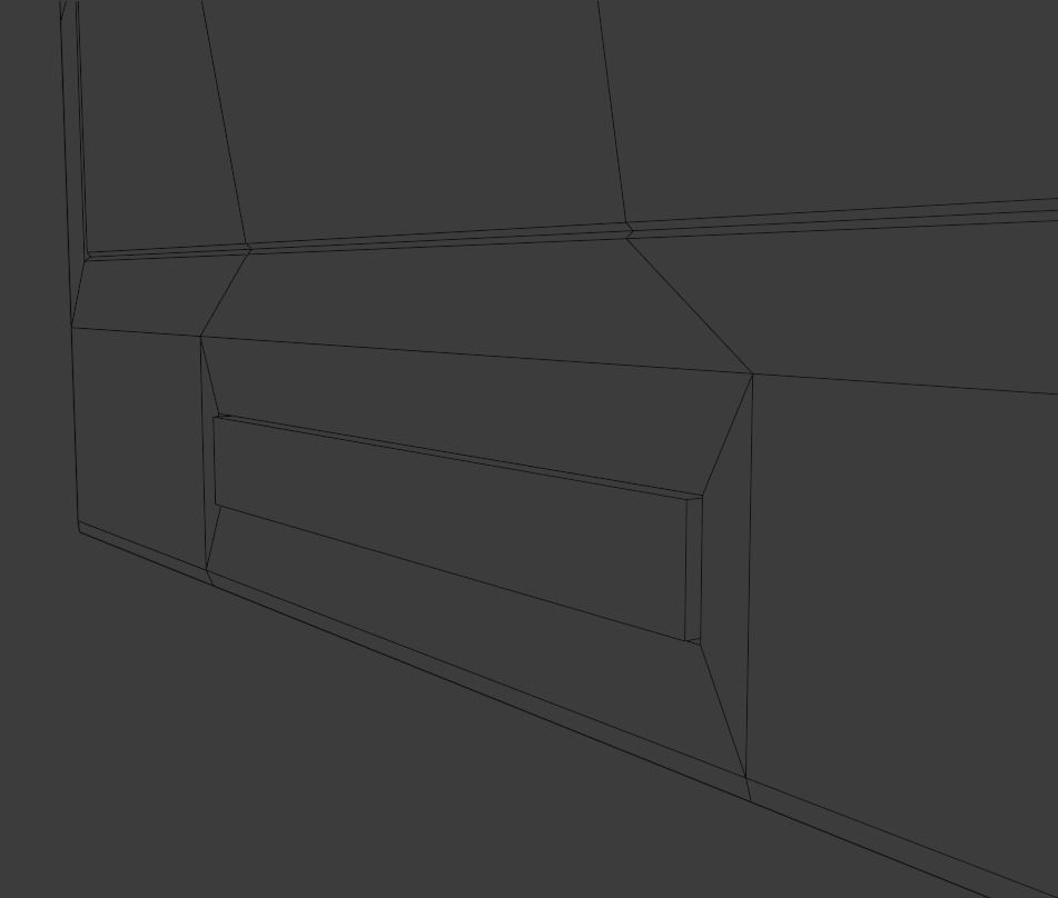 Television tv monitor Free low-poly 3D model_10