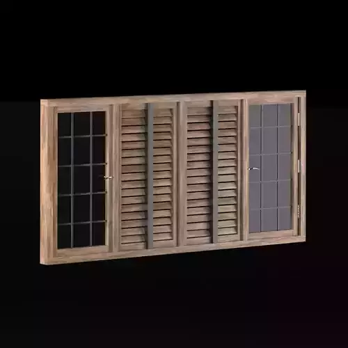 Wooden windows