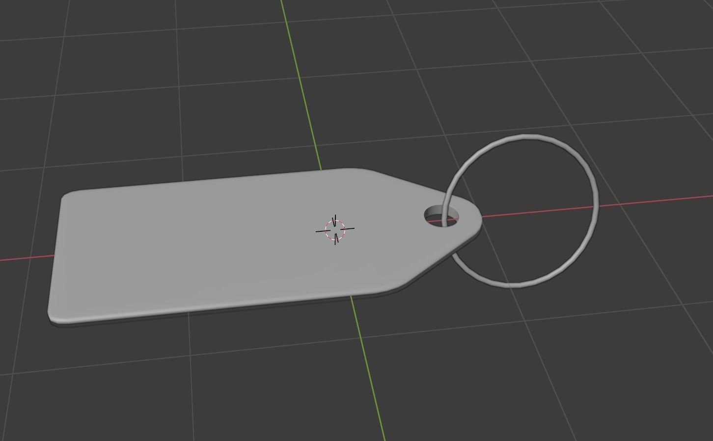 PriceTag tag Low-poly 3D model_1