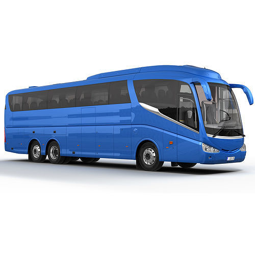 Generic Bus 6X2 3D model