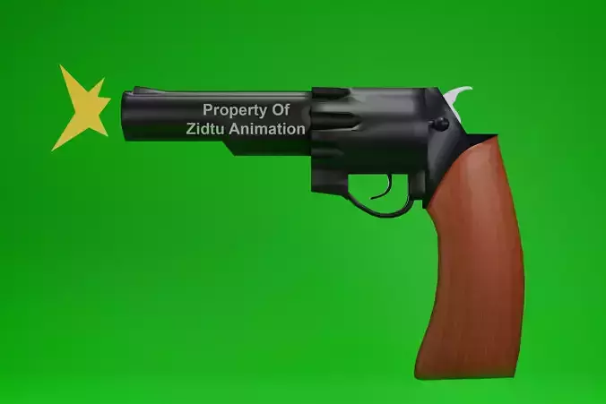 3D MODEL PISTOL OR REVOLVER OR ETC WITH HIGH QUALITY