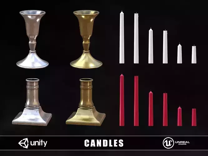 Candles and Holders