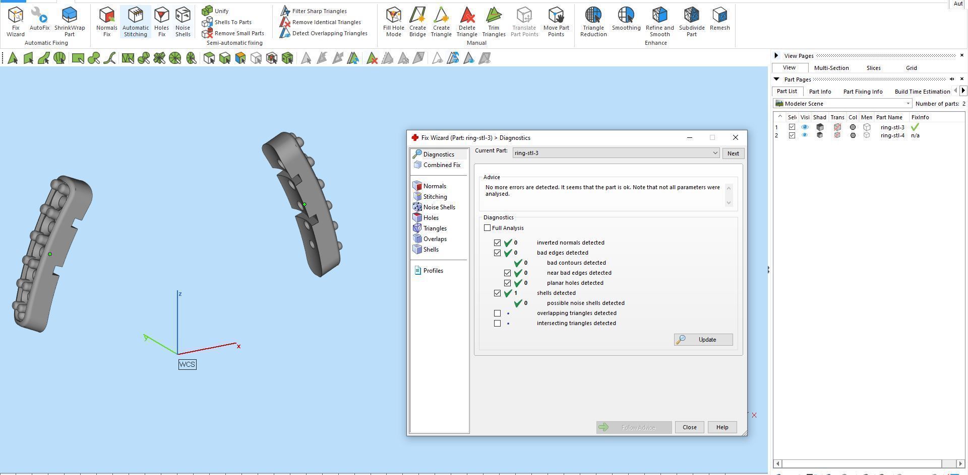 Diamond ring Moving 3D print model_17