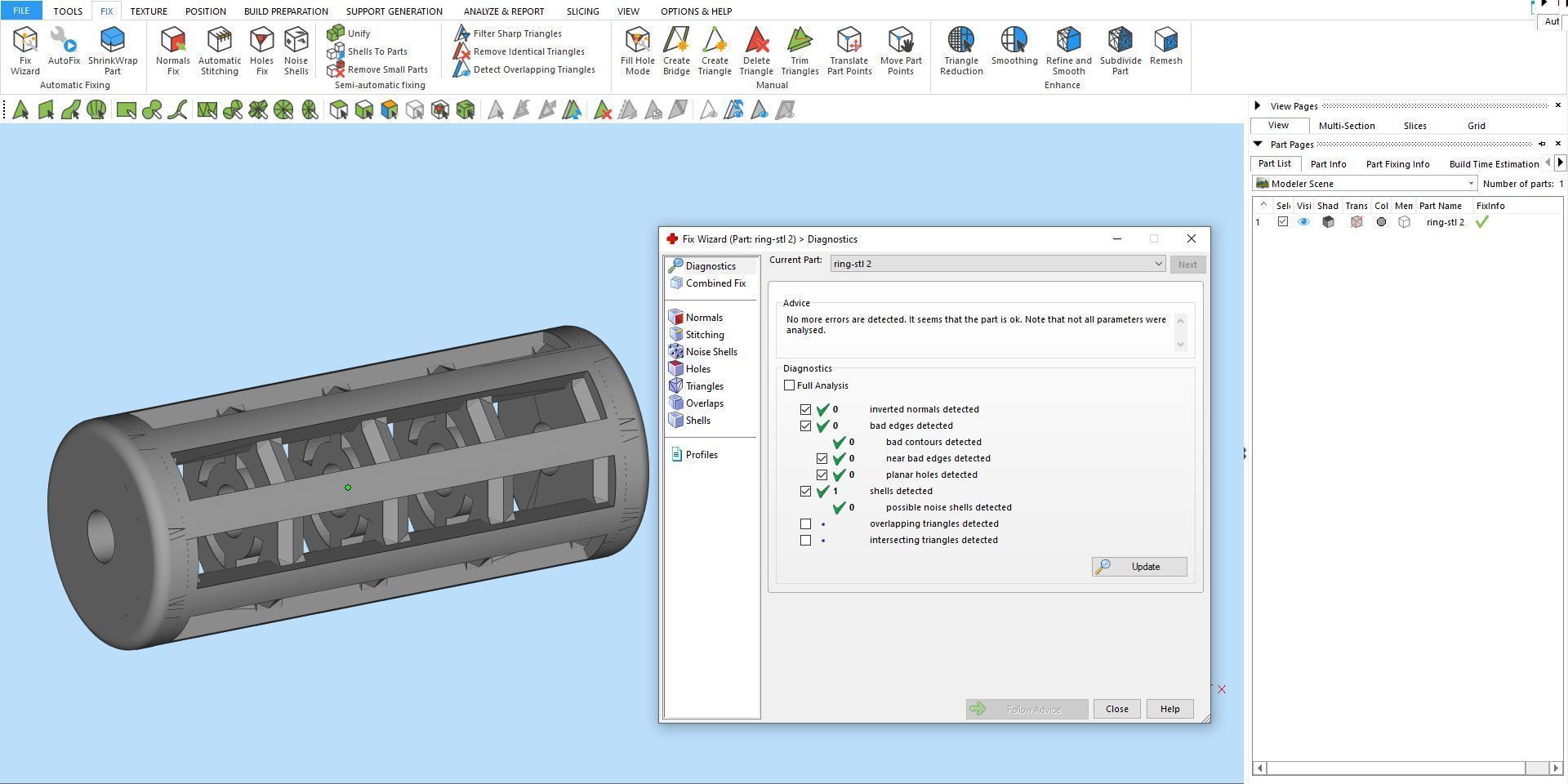 Diamond ring Moving 3D print model_18
