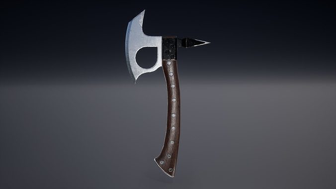 Axe Type 1 Low-poly 3D model