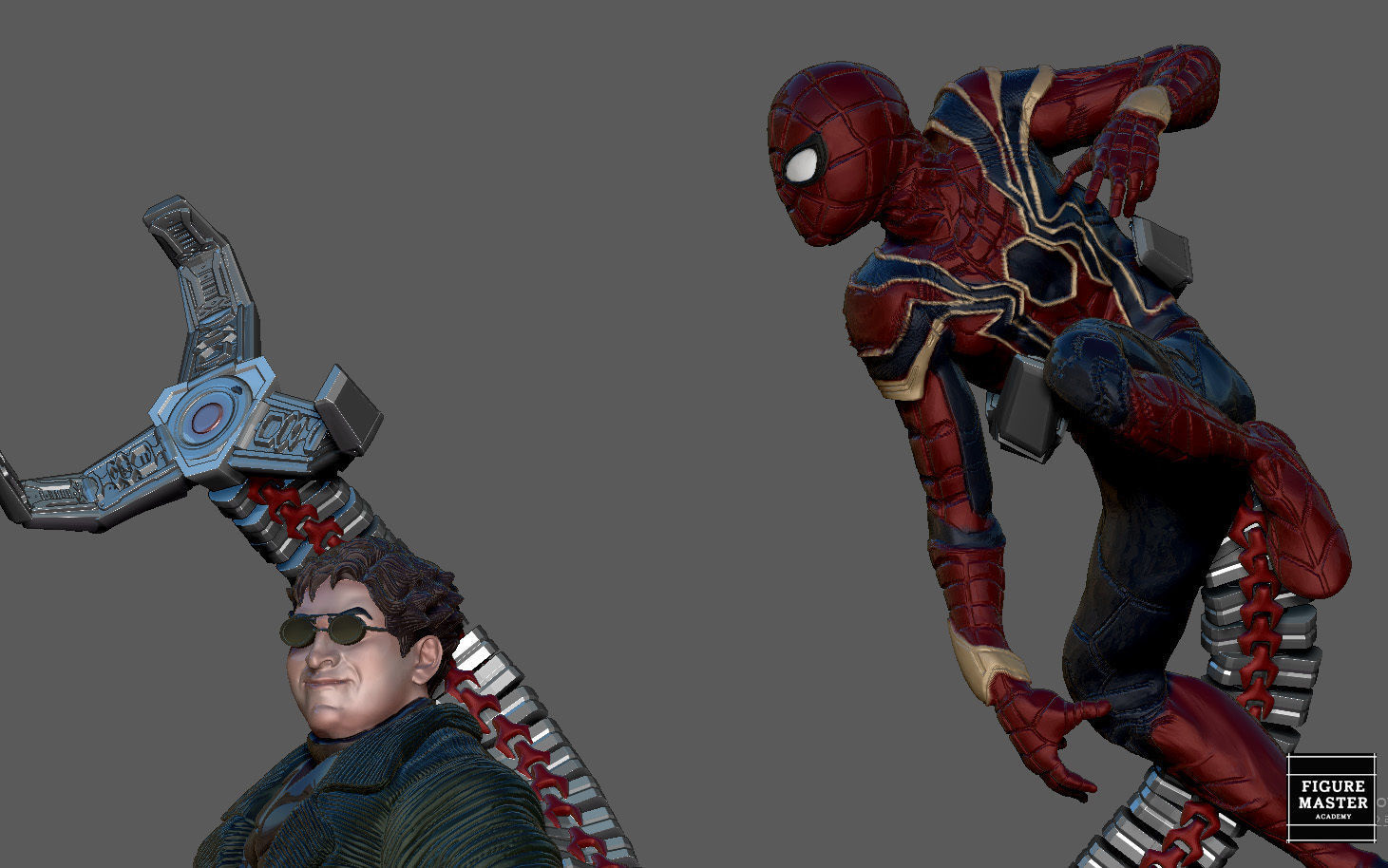 DOCTOR OCTOPUS IRON SPIDER SPIDERMAN NO WAY HOME MCU DOC OCK 3D print model_16