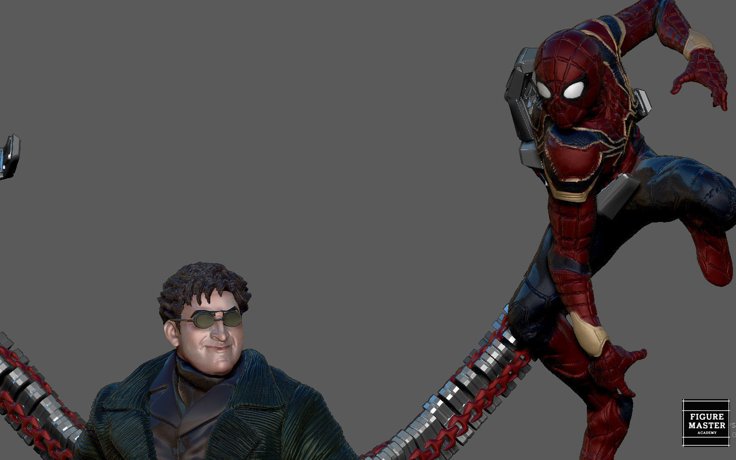 DOCTOR OCTOPUS IRON SPIDER SPIDERMAN NO WAY HOME MCU DOC OCK 3D print model_17