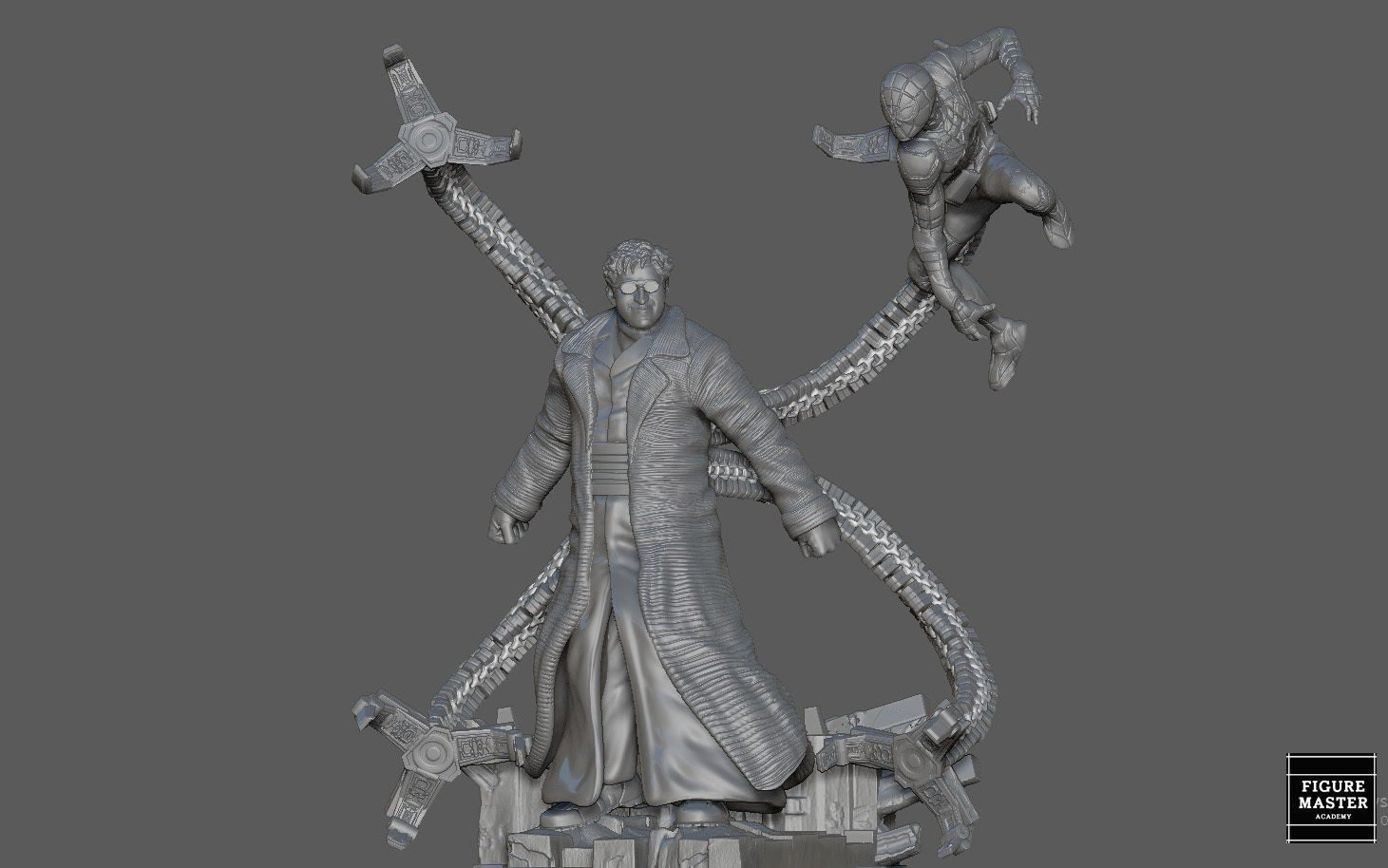 DOCTOR OCTOPUS IRON SPIDER SPIDERMAN NO WAY HOME MCU DOC OCK 3D print model_19