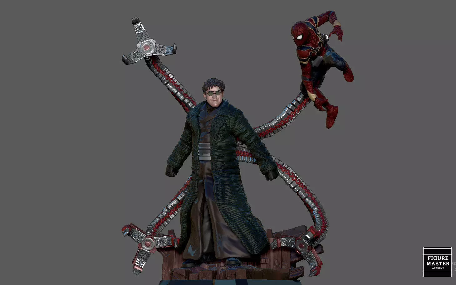 DOCTOR OCTOPUS IRON SPIDER SPIDERMAN NO WAY HOME MCU DOC OCK 3D print model_0