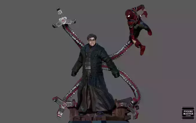 DOCTOR OCTOPUS IRON SPIDER SPIDERMAN NO WAY HOME MCU DOC OCK 3D print model
