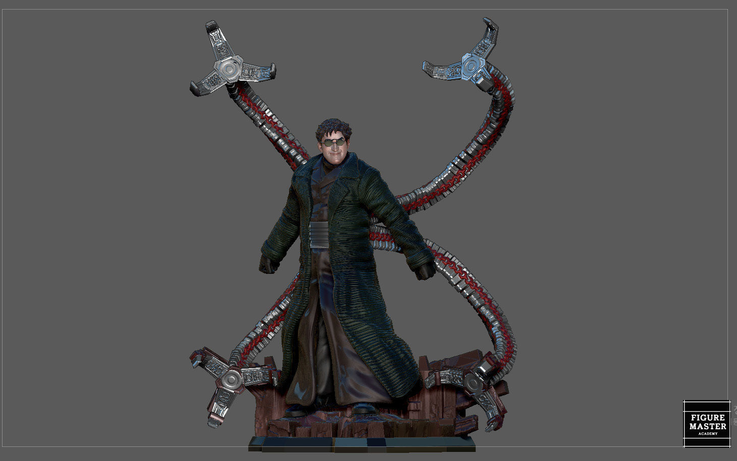 DOCTOR OCTOPUS IRON SPIDER SPIDERMAN NO WAY HOME MCU DOC OCK 3D print model_1