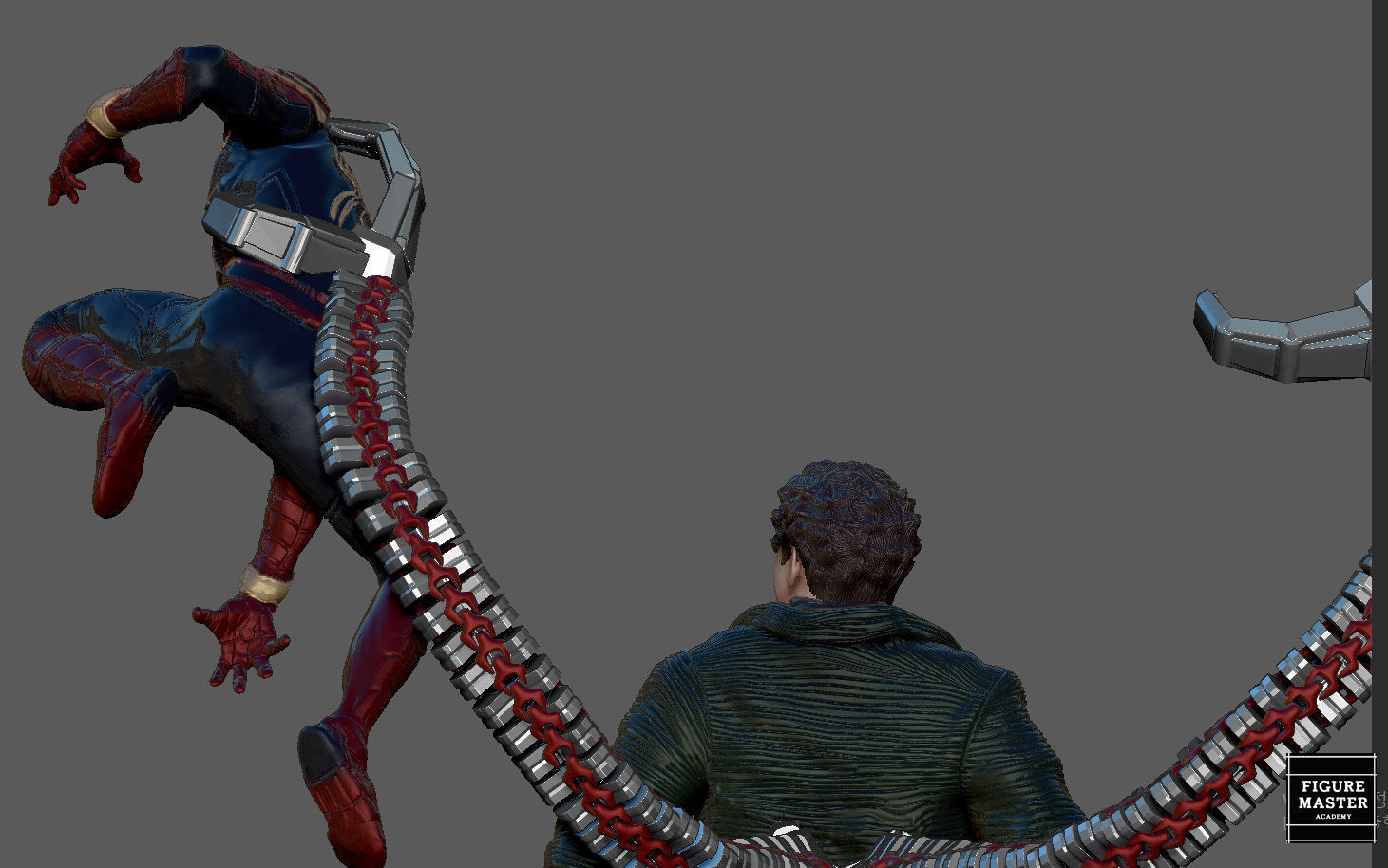 DOCTOR OCTOPUS IRON SPIDER SPIDERMAN NO WAY HOME MCU DOC OCK 3D print model_13