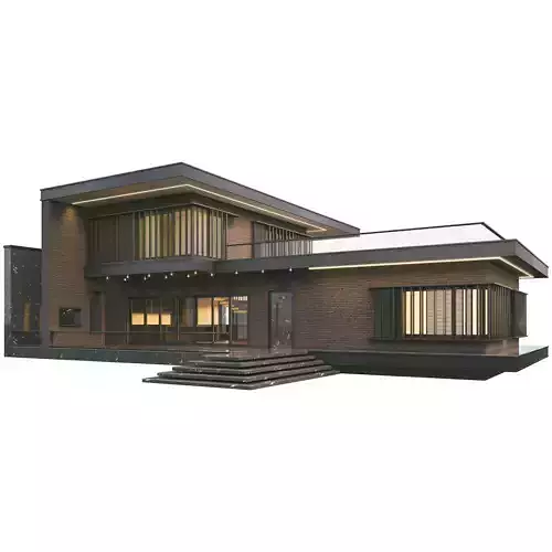 Exterior Brick Villa