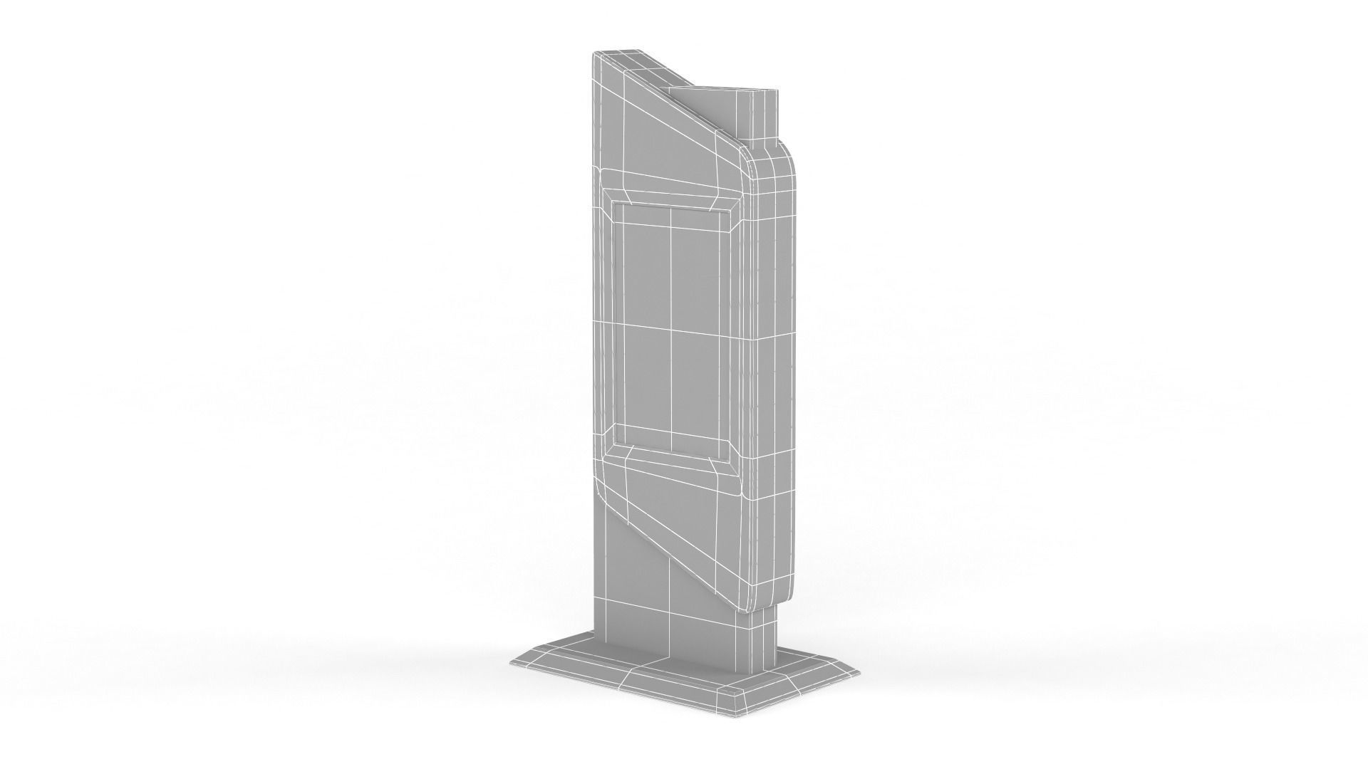 Information Kiosk 3D model_8