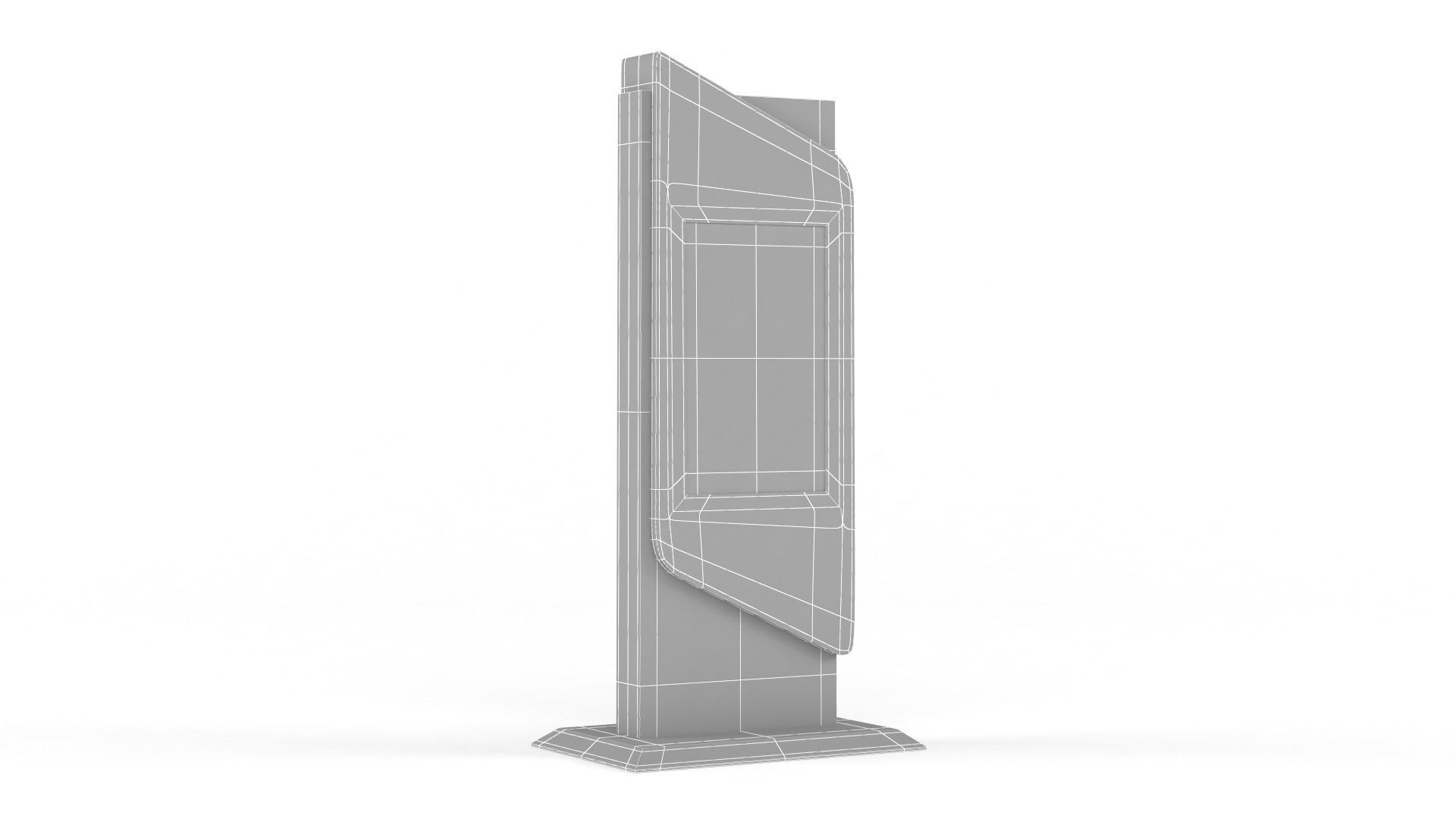 Information Kiosk 3D model_11
