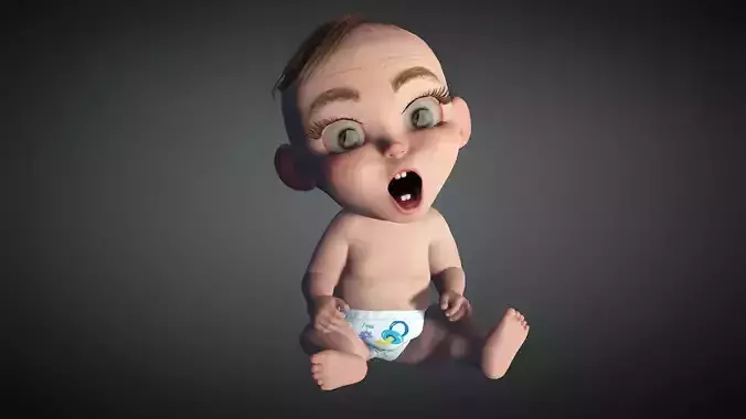 High quality character full Rigged and Animated 