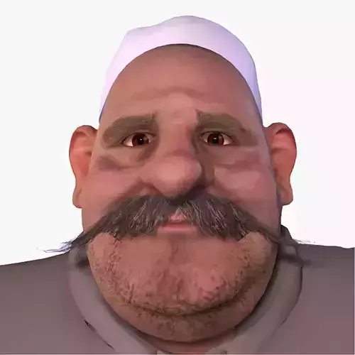 High quality character full Rigged and Animated Maya