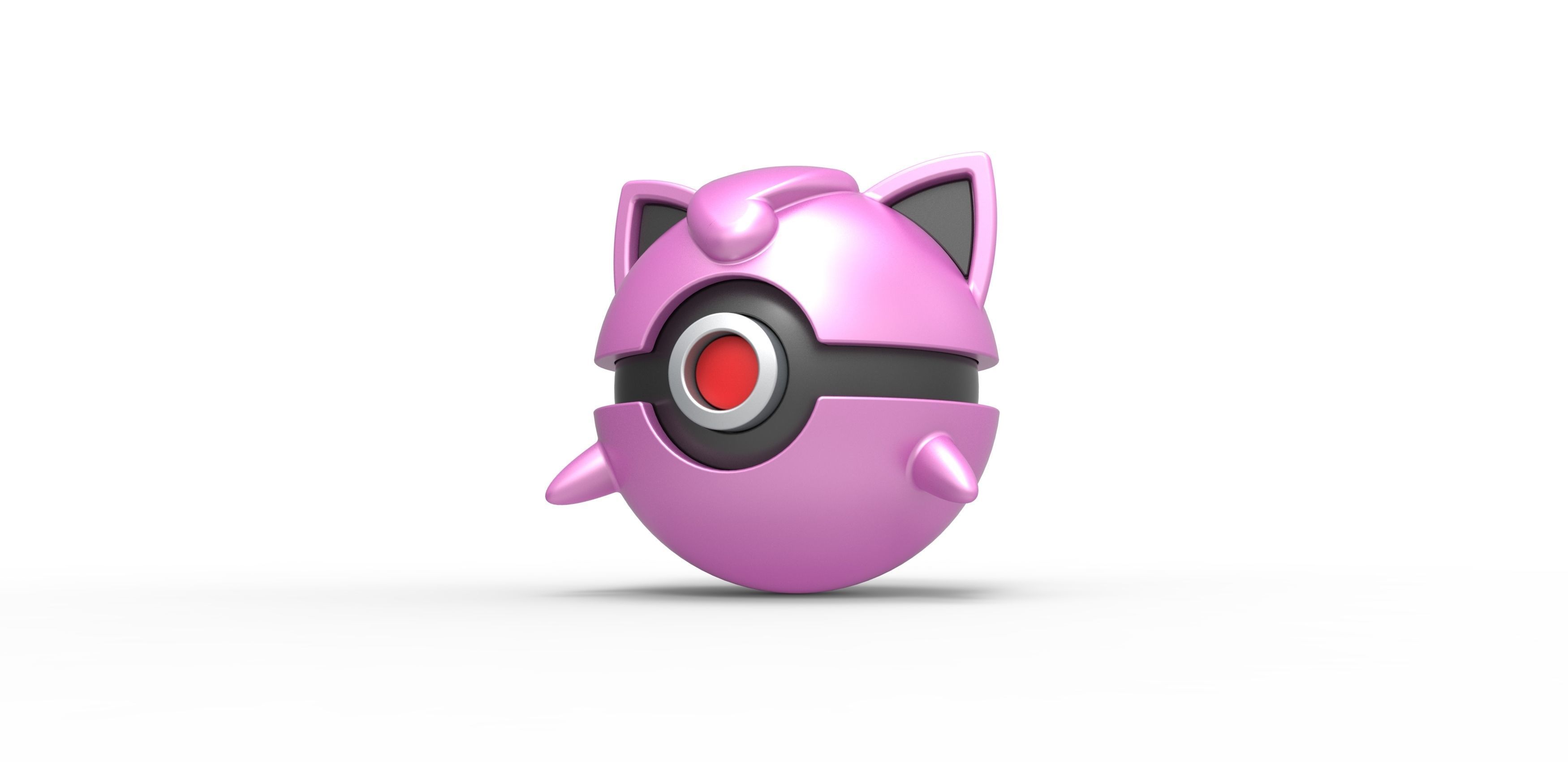 Jigglypuff orb 3D print model_1