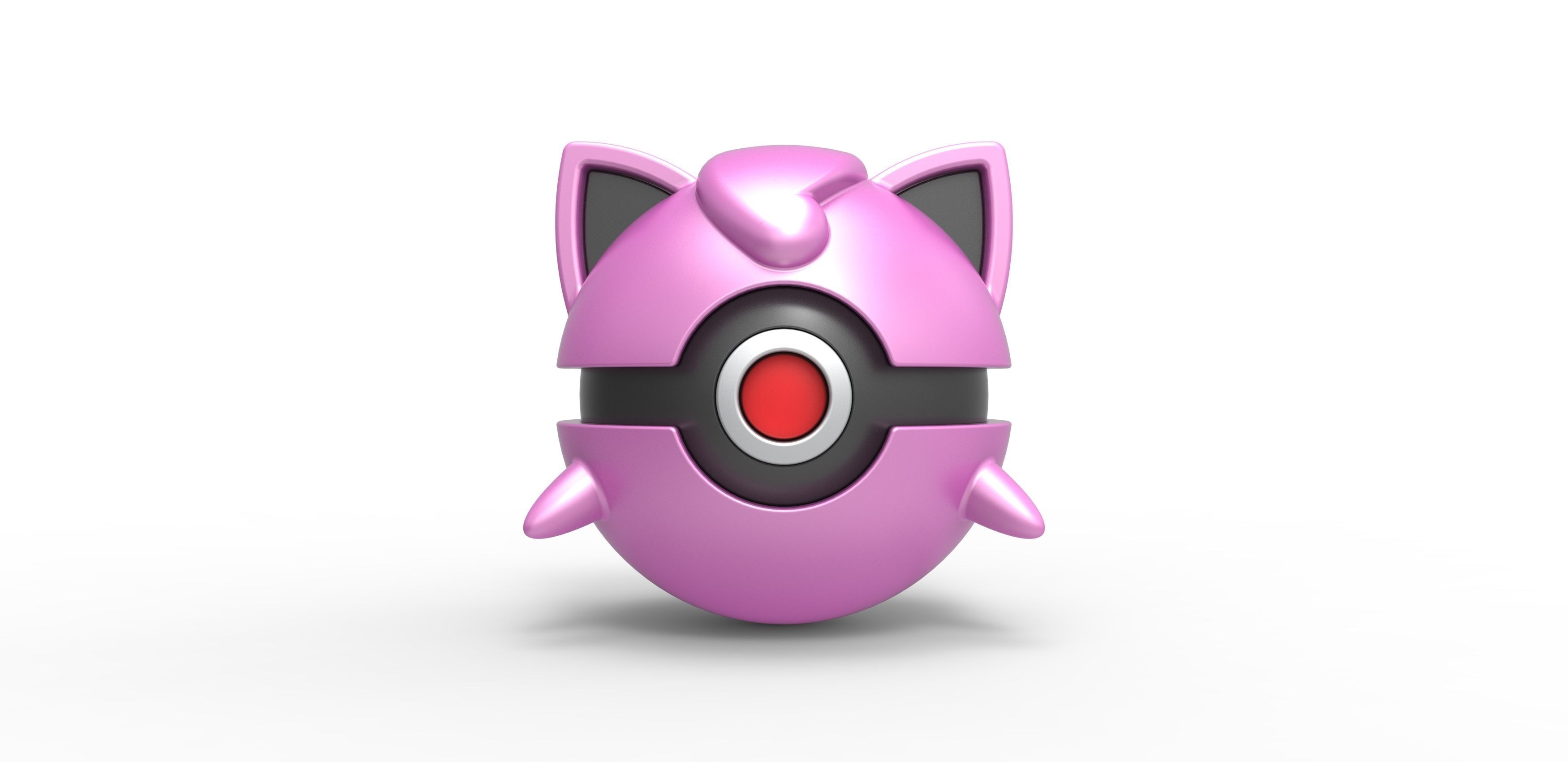 Jigglypuff orb 3D print model_2