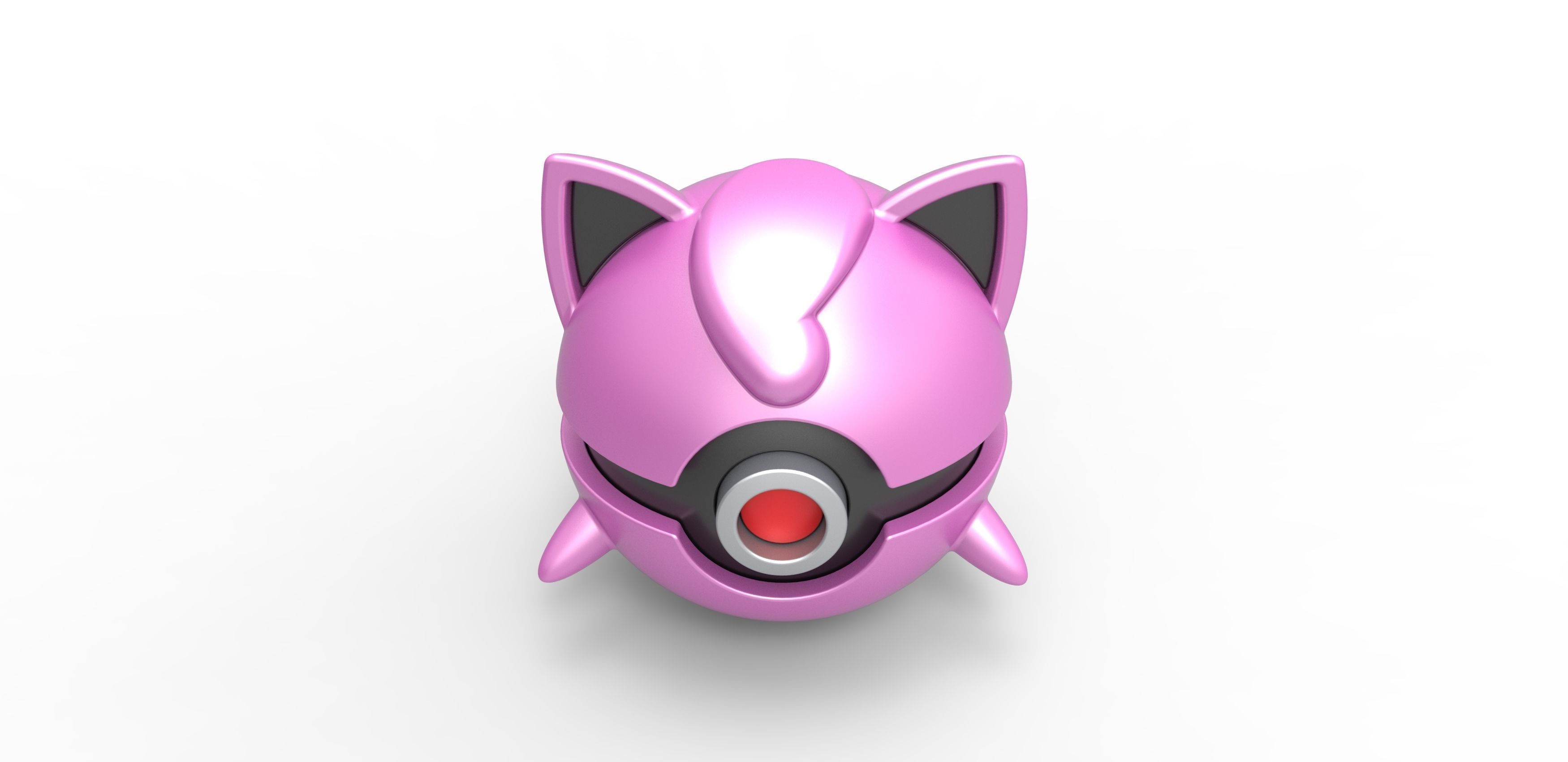 Jigglypuff orb 3D print model_3