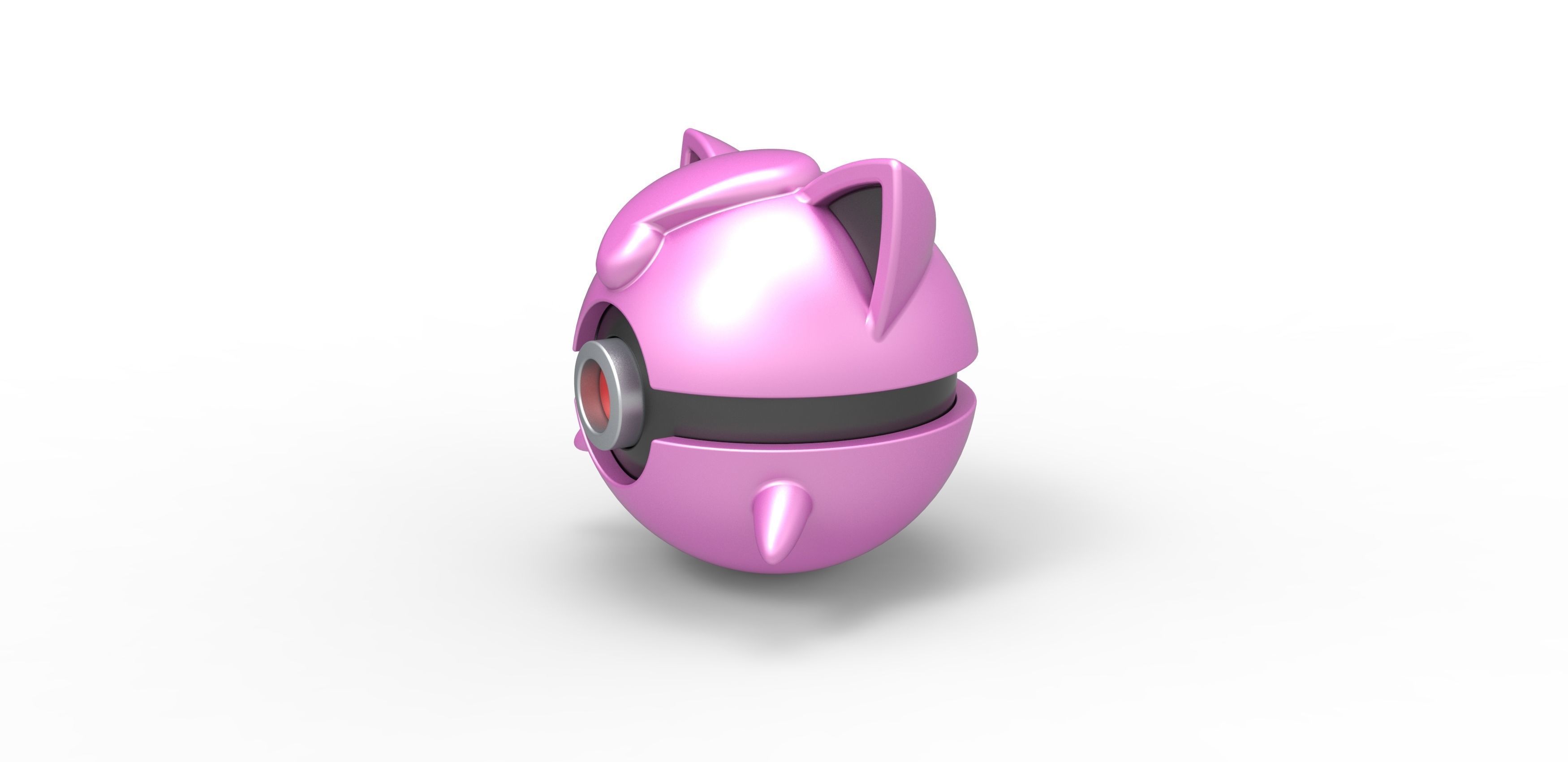 Jigglypuff orb 3D print model_5