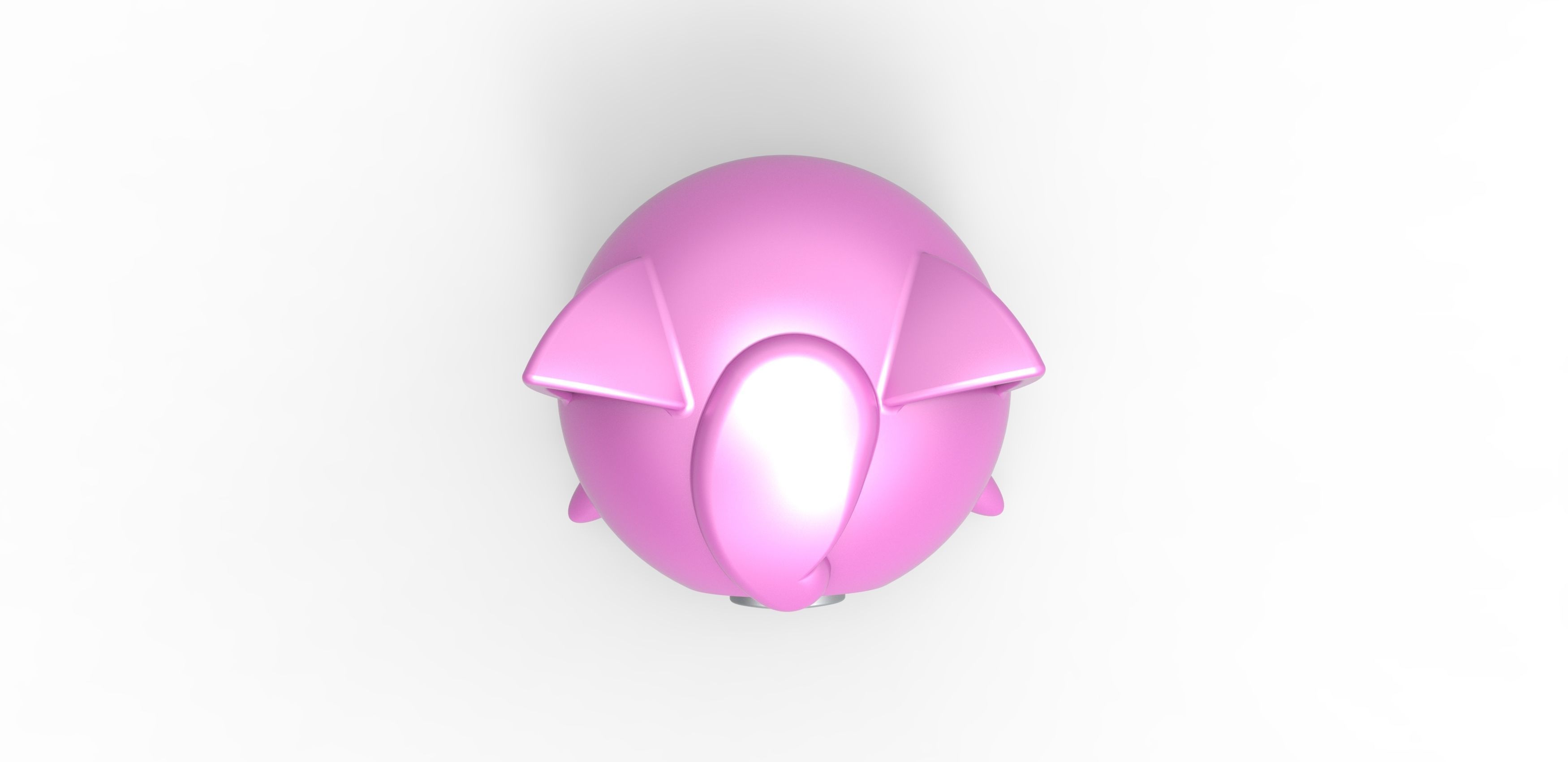 Jigglypuff orb 3D print model_4