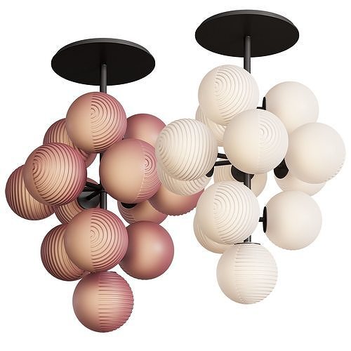 Pulpo STELLAR GRAPE PENDANT Lamp 3D model