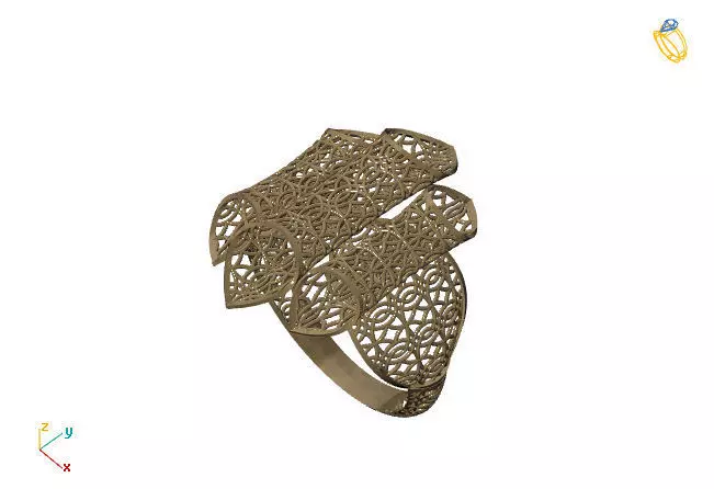 Fusion Ring Group 3DM Model 47 3D print model_0