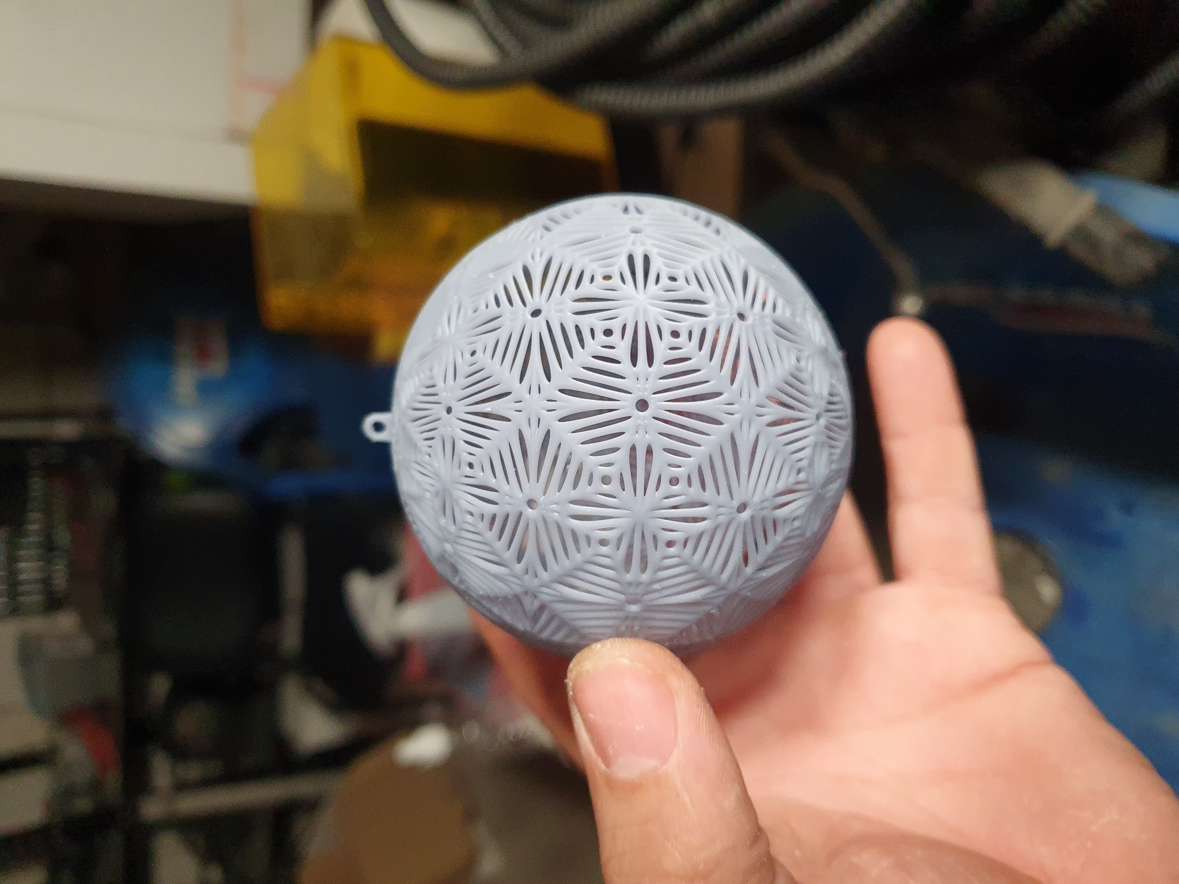 CHRISTMAS TREE BALL ORNAMENT  3D print model_5