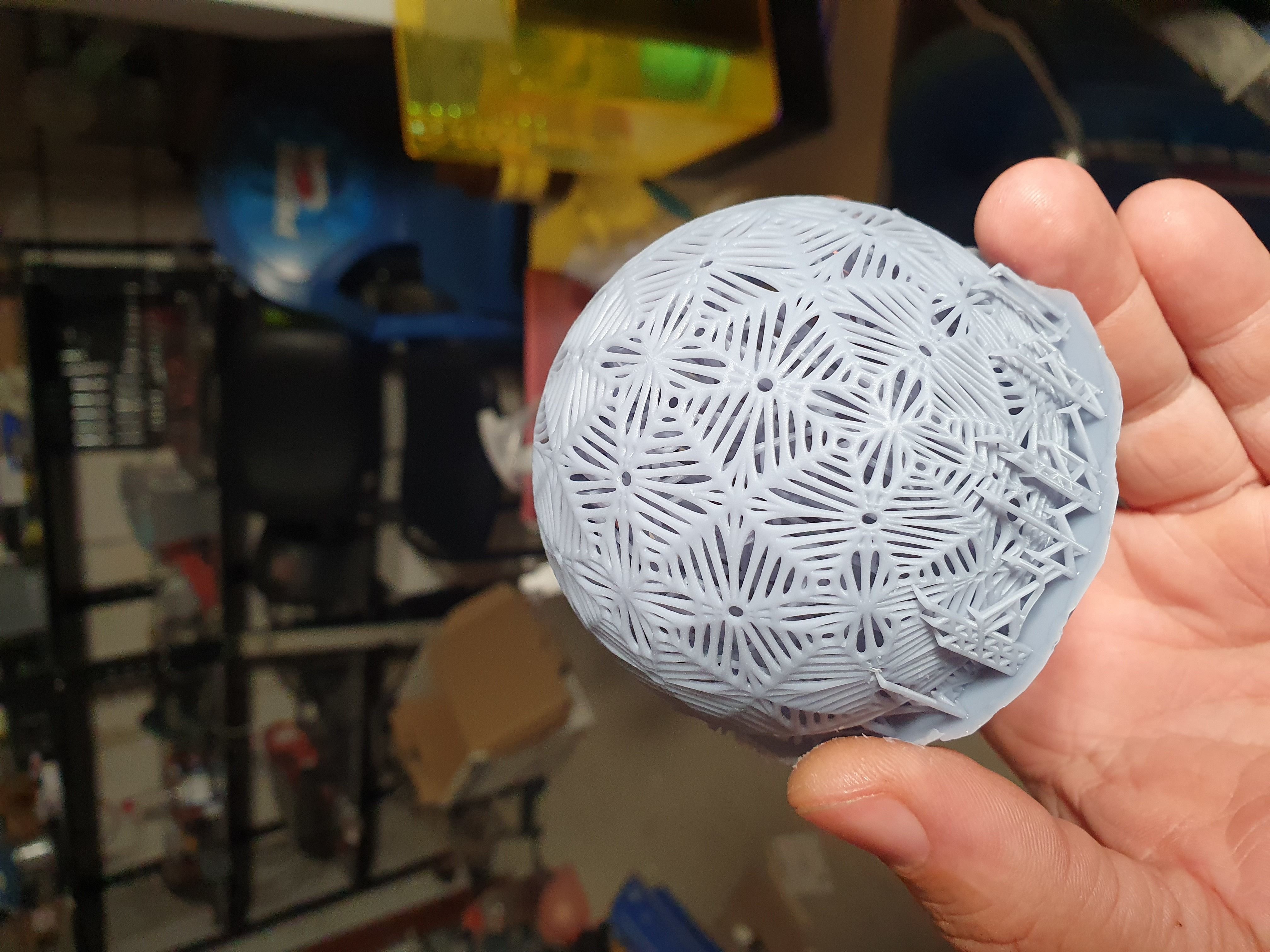 CHRISTMAS TREE BALL ORNAMENT  3D print model_3